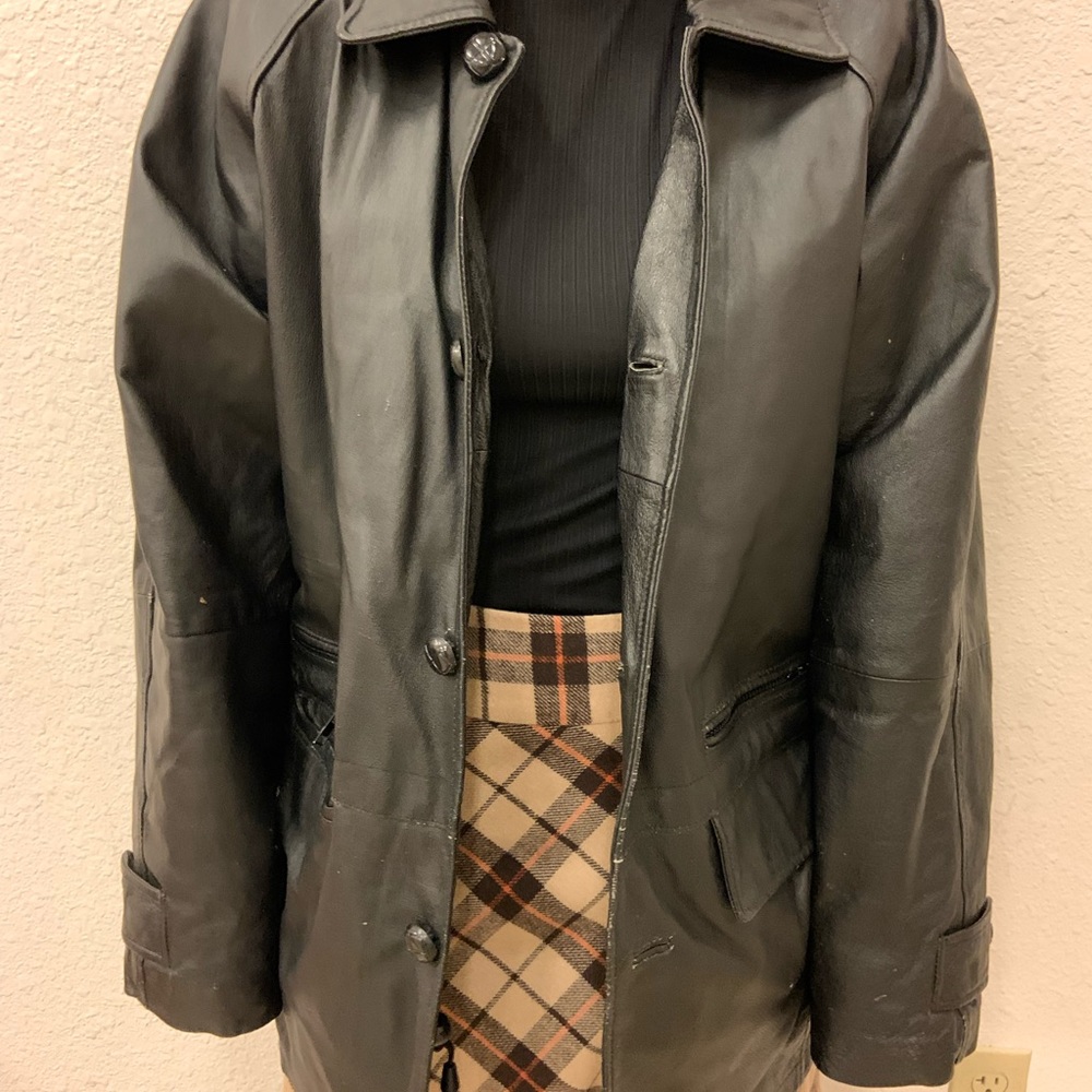 Genuine Leather Men’s Vintage Jacket (M) — PHASE 2